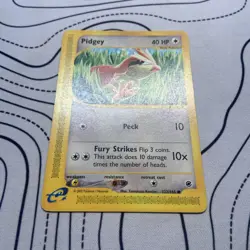 Pokemon TCG Pidgey Expedition Base Set 123/165 Regular Common Excellent - Image 2