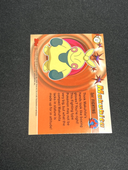 Topps Pokemon Advanced Non Holo Makuhita #52 NM - Image 2