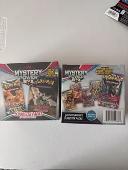2x Pokemon Mystery Power Box Chase Pack Seeded 1:10 (5 Booster Packs) NEW - Image 1