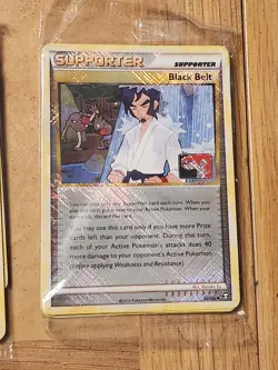 Pokemon Black Belt/Junk Arm Player Rewards Promos 85/102 87/102 SEALED!! - Image 3