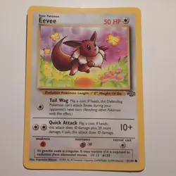 Eevee - Pokemon TCG Karte - Jungle - 51/64 - 1999 - English - Image 1