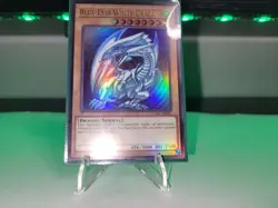 Blue-Eyes White Dragon (Version 2) LCKC-EN001 Legendary Collection Kaiba... - Image 1