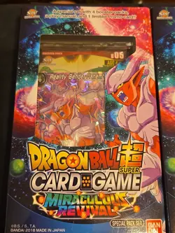 Sp 5 Dragon Ball Super Card Game Miraculous Revival Special Pack Set Ban Dai - Image 1