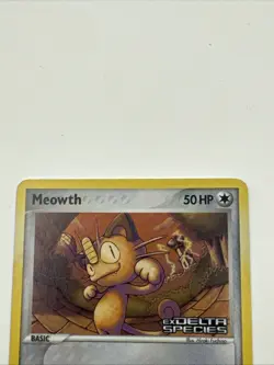 Pokemon Card - Meowth 77/113 - Delta Species Reverse Holo Stamped - MP/HP - Image 4