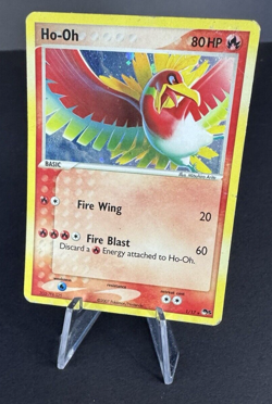Ho-Oh 1/17 Holo Rare - Pop Series 5 - Pokemon TCG Card - MP/HP - Image 3