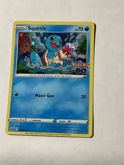 Squirtle SWSH233 SWSH: Sword & Shield Promo Cards Holo PACK FRESH MINT - Image 1