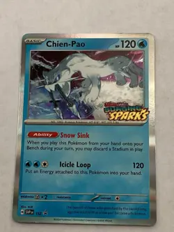 Chien-Pao 152 Sv: Scarlet & Violet Promo Cards Holo MINT PACK FRESH - Image 1