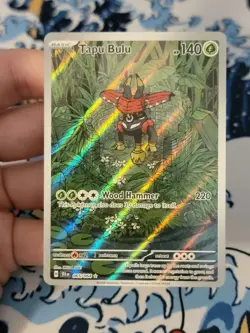Tapu Bulu 065/064 Sv: Shrouded Fable Holo NM Pokemon Card - Image 1