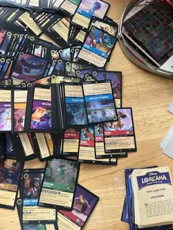 Disney Lorcana Cards Bulk Lot 600 Cards Mixed Cards Random Card Lot TCG - Image 3