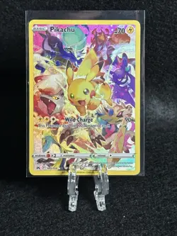 Pokemon TCG Crown Zenith Pikachu Holo Card 160/159 NM Secret Rare - Image 1
