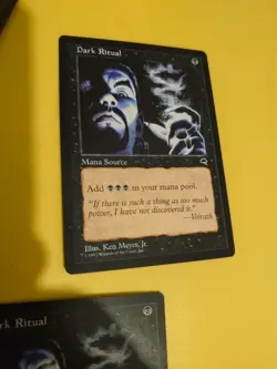 Dark Ritual x2 Mana Source Tempest. Old Vintage. Magic the Gathering 2 Card - Image 4