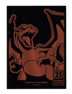 Pokemon TCG Chinese 25th Anniversary Premium Box Charizard Card Sleeves 65ct - Image 1