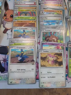 Lot Of 191 Pokemon Cards from Prismatic Evolution, Obsidian Flames, Journey Toge - Image 4