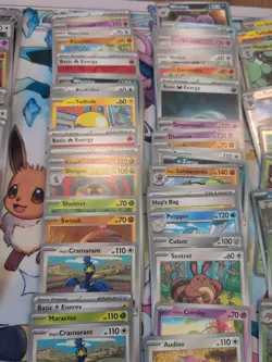 Lot Of 191 Pokemon Cards from Prismatic Evolution, Obsidian Flames, Journey Toge - Image 5
