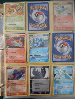 Pokemon EX Ruby & Sapphire Holon Phantoms LOT of 31 Cards LP - Image 1