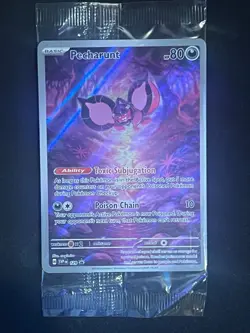Sealed Pecharunt 129 Sv: Scarlet & Violet Promo Cards Holo - Image 1