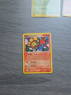 Pokemon Sunny Castform EX TCG Card Hidden Legends 26/101 Rare NM Condition - Image 1