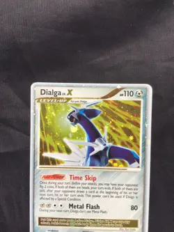 Pokemon Cards: Great Encounters Rare Holo: Dialga Lv. X 105/106 - Image 2