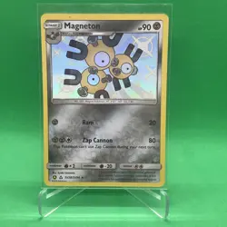 Magneton SV28/SV94 S&M Hidden Fates Shiny Vault Holo Rare 2019 Pokemon TCG Card - Image 1