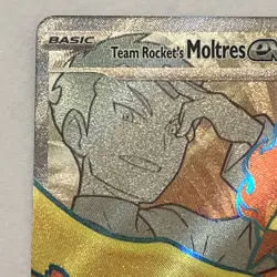 Team Rocket's Moltres ex - 208/182 Destined Rivals Ultra Rare Pokemon Card - Image 2