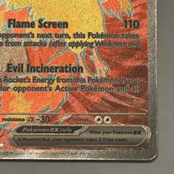 Team Rocket's Moltres ex - 208/182 Destined Rivals Ultra Rare Pokemon Card - Image 4