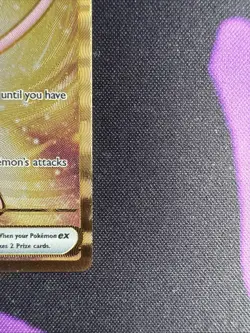 Pokemon TCG Mew EX Metal Gold NM 205/165 Scarlet & Violet 151 Promo Card - Image 4