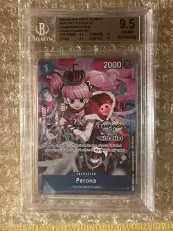 Perona OP01-077 One Piece Card Game Championship color finalist BGS 9,5 - Image 1
