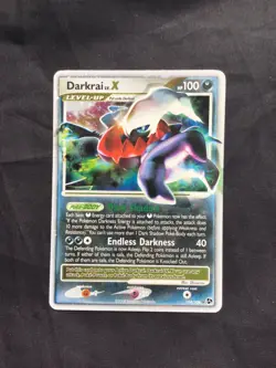 Pokemon Cards: Great Encounters Rare Holo: Darkrai Lv. X 104/106 - Image 1