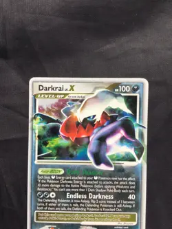 Pokemon Cards: Great Encounters Rare Holo: Darkrai Lv. X 104/106 - Image 2