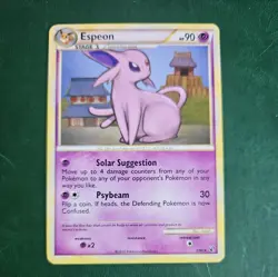 M/NM Pokemon Card TCG Undaunted 2/90 Espeon Cracked Ice Holo - Image 1