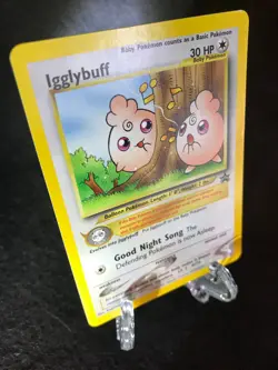 Igglybuff #36 *Black Star Promo Card* Pokemon TCG Card WotC Excellent - Image 2