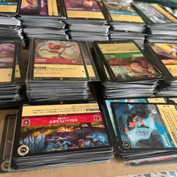 Disney Lorcana Mixed Lot +1,000 Cards - Common to Rare + FOIL - IT JP EN CH - Image 1