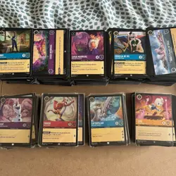 Disney Lorcana Mixed Lot +1,000 Cards - Common to Rare + FOIL - IT JP EN CH - Image 5