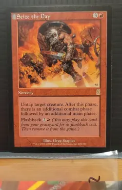 Mtg SEIZE THE DAY NM ODYSSEY 220/350 -Argo- - Image 3