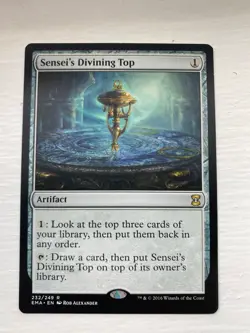 Sensei's Divining Top Eternal Masters Lightly Played - Image 1