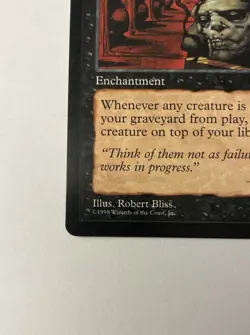 1x Mortuary Stronghold Magic the Gathering MTG Rare LP 1998 (B) - Image 5
