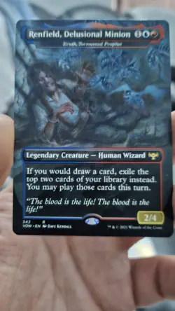 MTG - Renfield, Delusional Minion - Borderless Art Crimson Vow - Image 1
