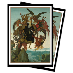 100ct Fine Art The Torment of Saint Anthony Standard Deck Protector Sleeves - Image 1