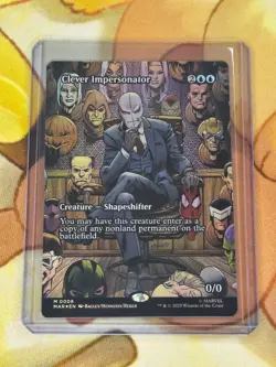 Clever Impersonator (Borderless) Marvel Universe Eternal-Legal Foil - Image 1