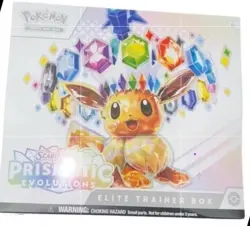 Pokemon TCG S&V Prismatic Evolutions ETB Elite Trainer Box FACTORY SEALED - Image 1