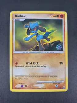 Pokemon TCG - Riolu LV. 7 [Snowflake Stamp] - 61/130 - Countdown Clendar Promo - Image 1