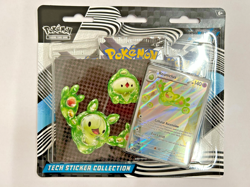Pokemon Black Bolt Tech Reuniclus Sticker Collection English Sealed OVP Promo - Image 1