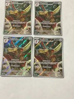 Pokemon TCG Kingambit SVP130 Black Star Promo Shrouded Fable ALL FOUR MINT - Image 1