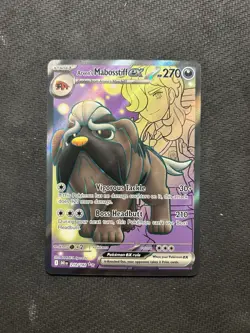 Pokemon TCG Arven's Mabosstiff ex 218/182! NM Condition! See Description! - Image 1