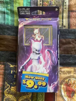 2016 Pokemon XY Evolutions Cracked Ice Mewtwo Mayhem Theme Deck TCG New Sealed - Image 1