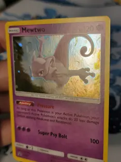 Mewtwo SM77 Holo Promo Pokemon Black Star Promo NM-LP - Image 2
