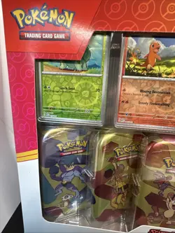 Pokemon Scarlet & Violet - 151 (5-Pack) Mini Tins Costco Bundle MEOWTH - Image 5