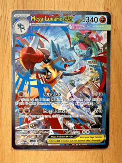 Mega Lucario ex 179/132 - Pokemon TCG Mega Evolution Holo SIR PACK FRESH - Image 1