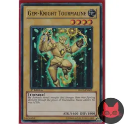 Yugioh Gem-Knight Tourmaline HA05-EN003 Super Rare 1st Edition LP - Image 1