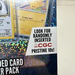 Pokemon Mystery Gems 1 CGC Graded Card & 1 Booster Pack 2025! New Sealed Box! - Image 4